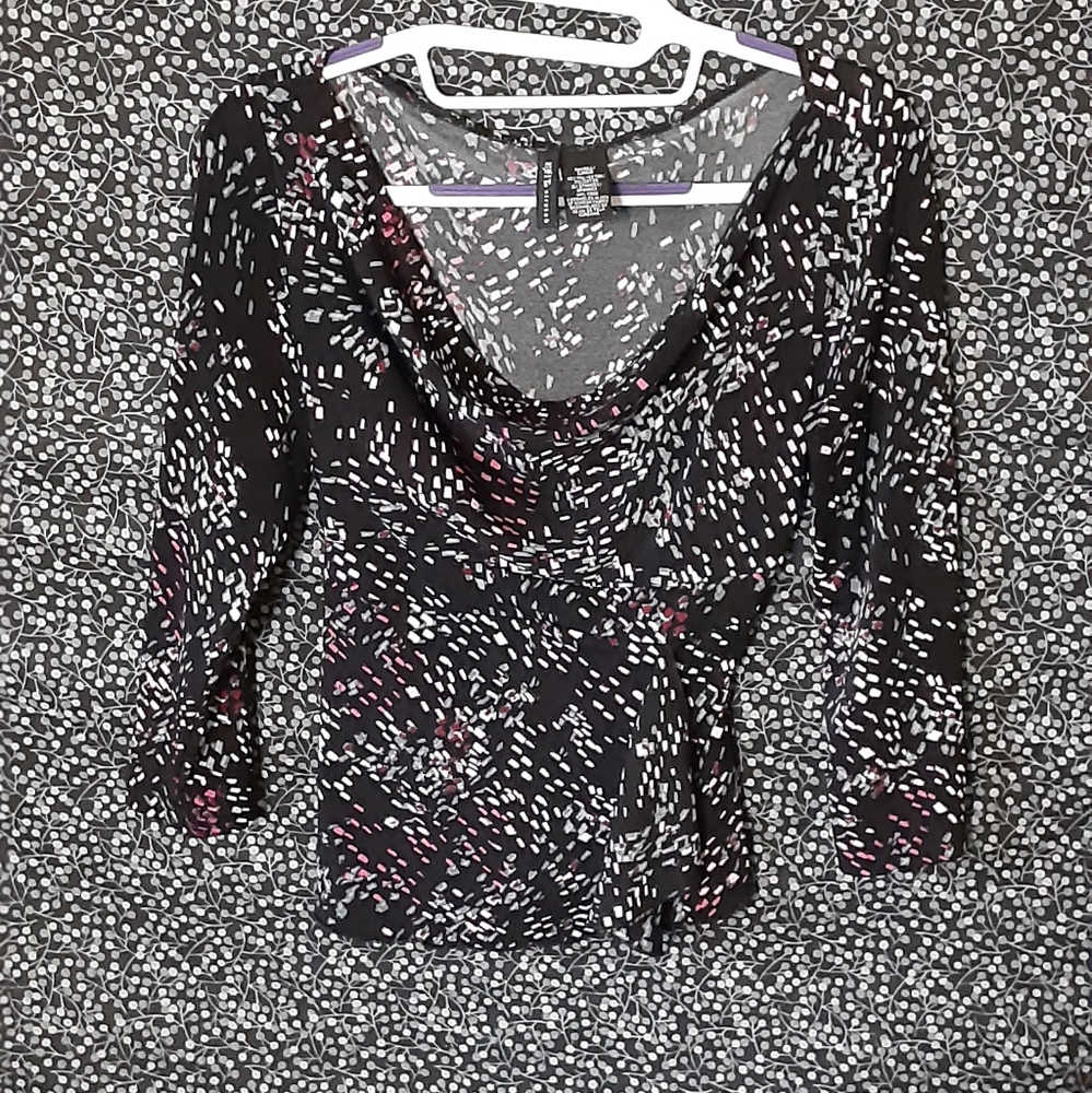 Mix It 2/3 sleeve blouse